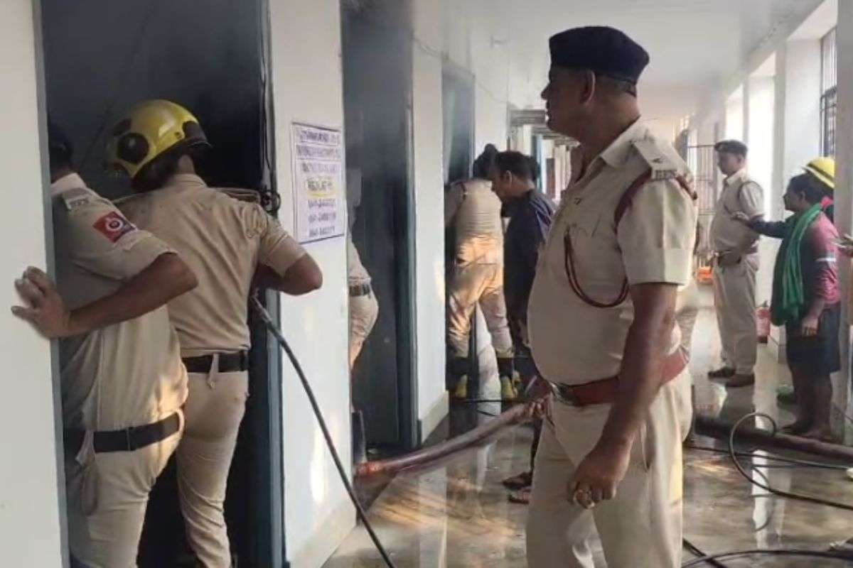 Fire breaks out at Bhagalpur Sales Tax Office
