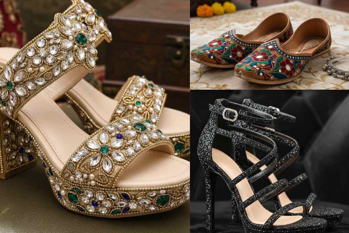 Footwear Ideas For Wedding Function