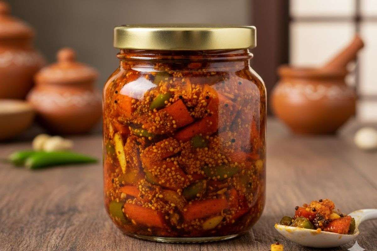 Gajar Ka Achar Recipe