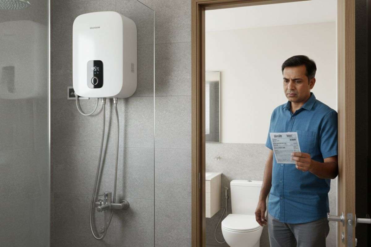 Geyser Electricity Calculation