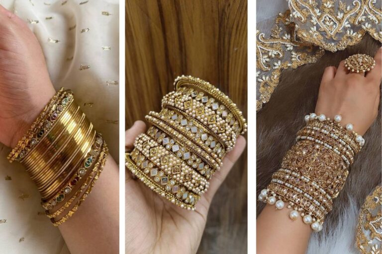 Golden Bangles Design: वेडिंग सीजन में हाथों की रौनक बढ़ाएंगी ये चमचमाती गोल्डन बैंगल्स – देखें सबसे बेस्ट डिजाइन