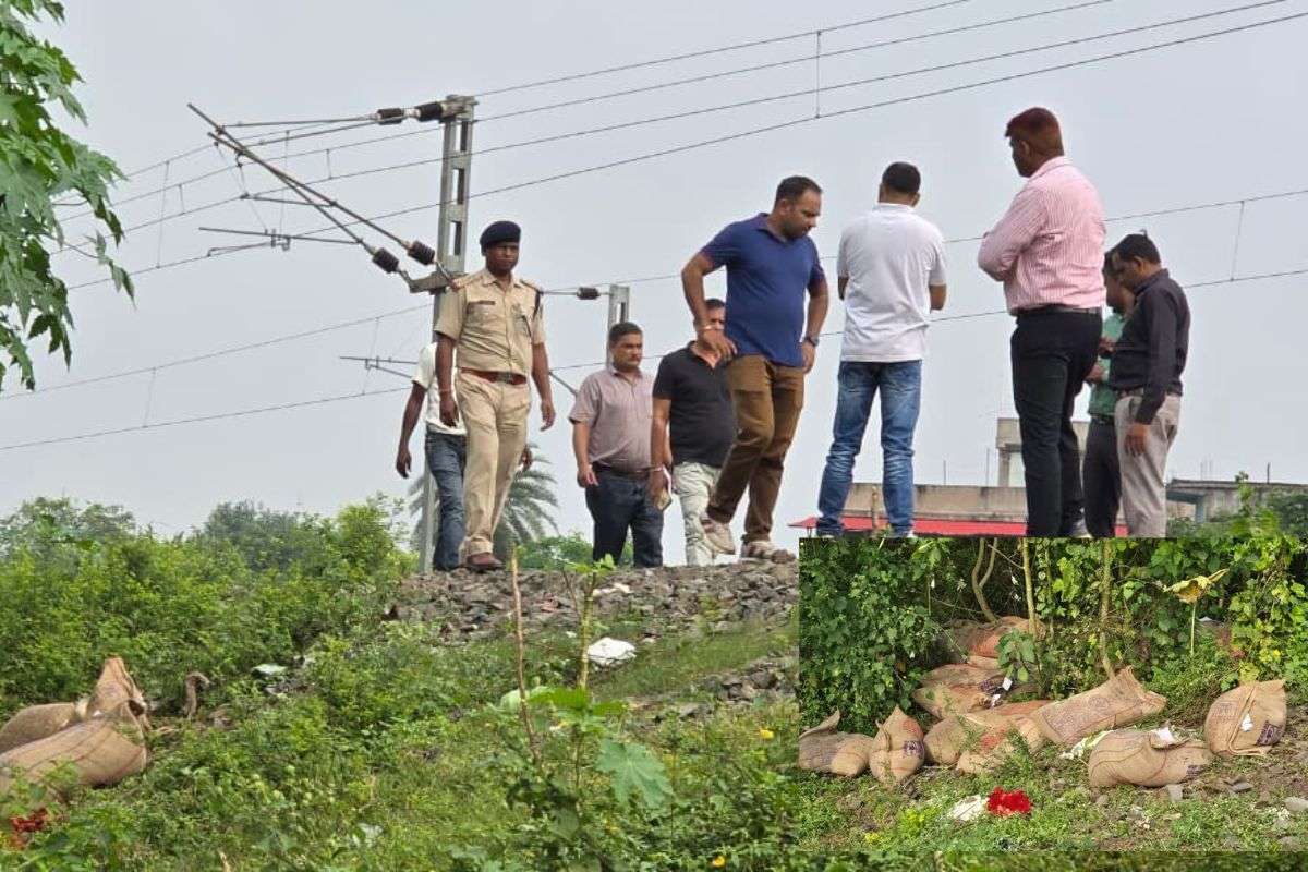 Goods Train stolen rice
