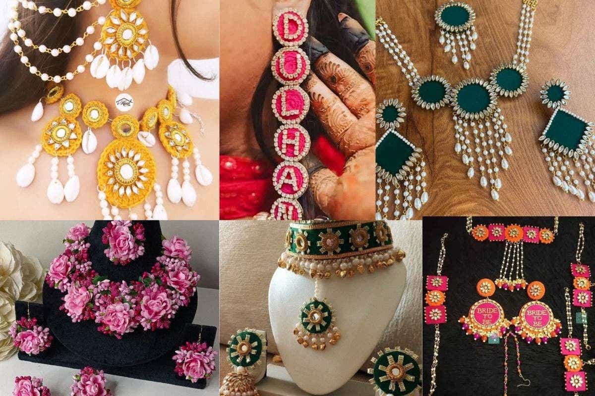 Haldi Jewellery Ideas