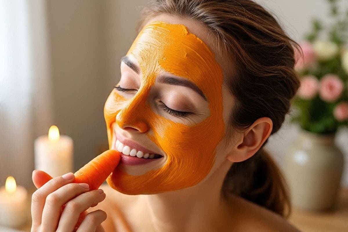 Homemade Carrot Face Mask