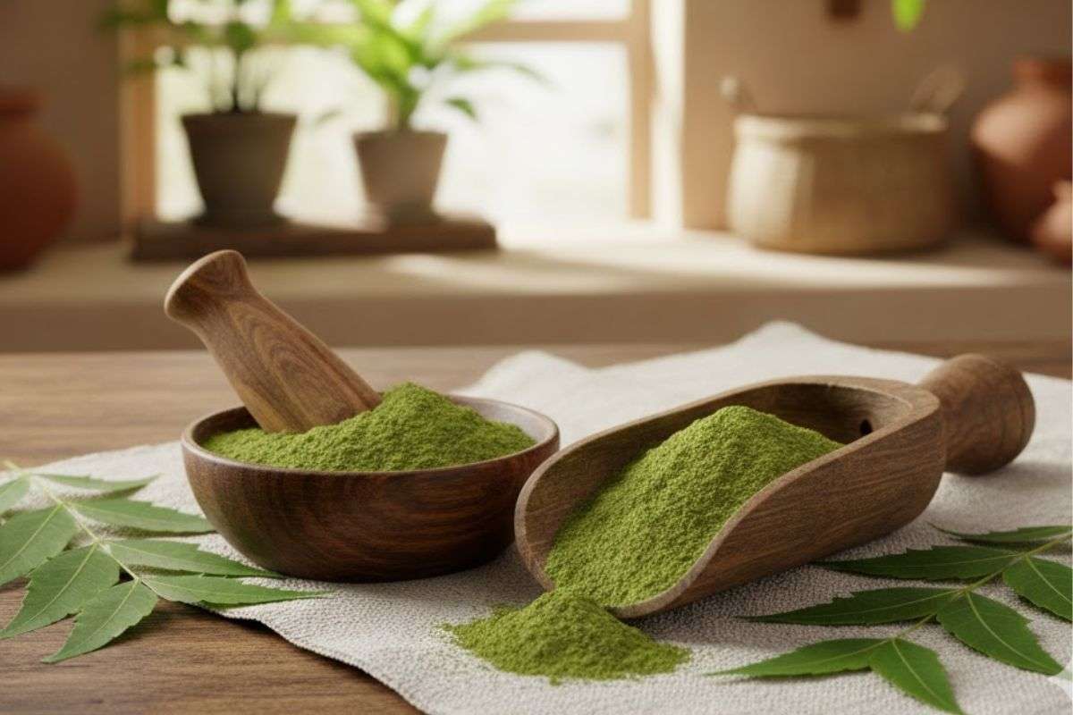 Homemade Neem Powder