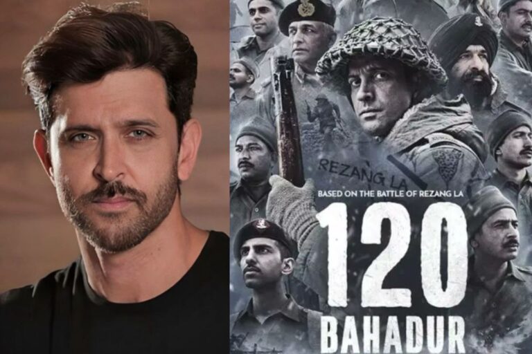 120 Bahadur: ऋतिक रोशन ने किया फरहान अख्तर की फिल्म का जबरदस्त रिव्यू, कहा- पीठ थपथपाई जानी चाहिए