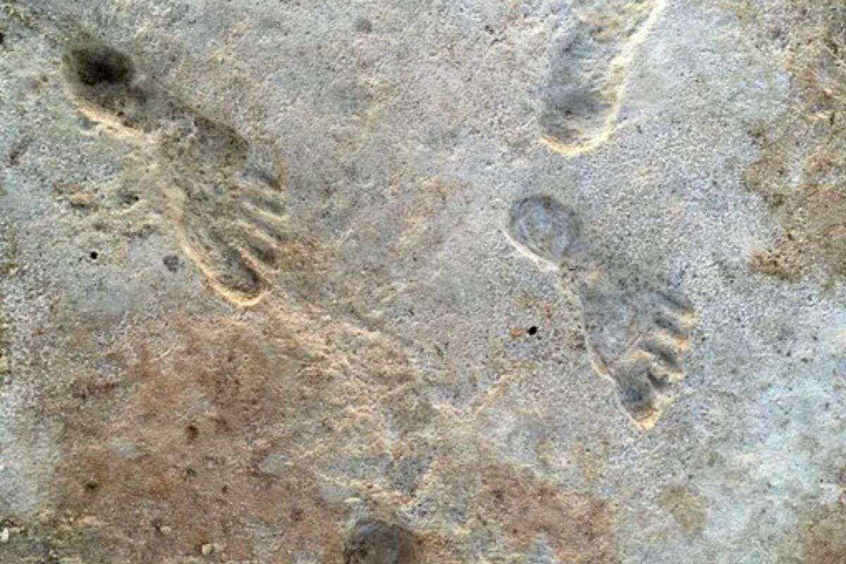 Human Footprints Discovered New Mexico