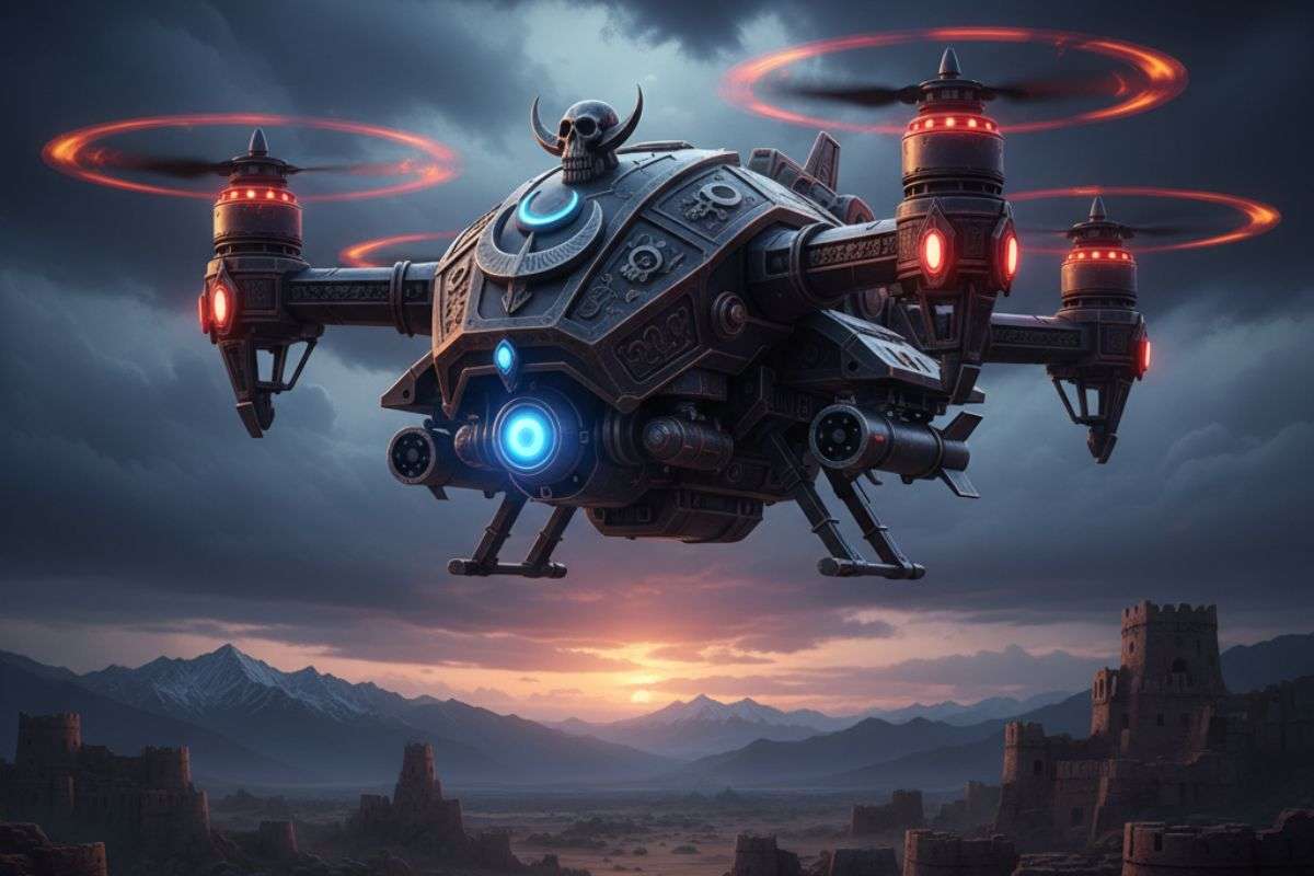 India Kaal Bhairav Drone Wins Silver Medal in croatia/ Ai Image