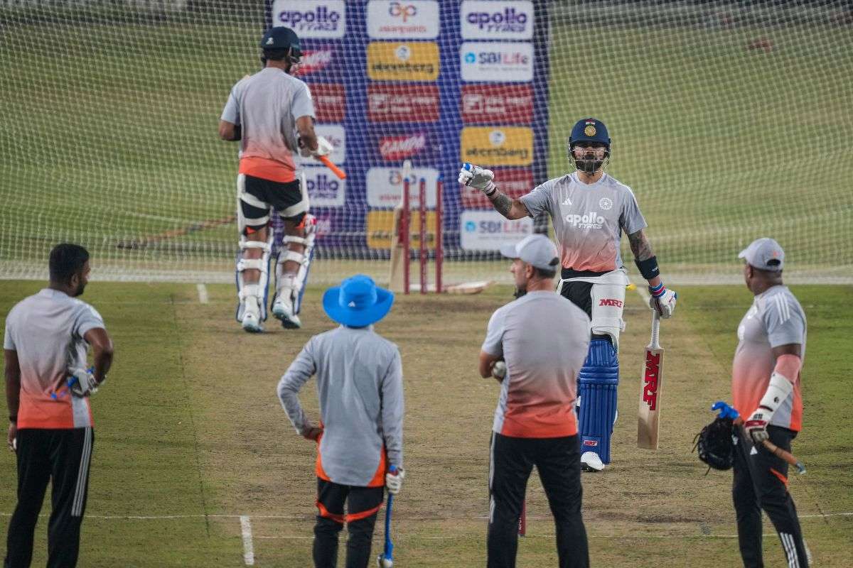 IND vs SA 1st ODI: Indian Players During Practice