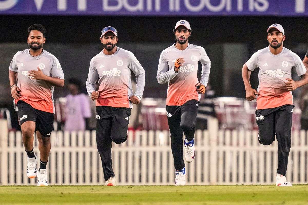 Indian Players During Practice Session IND vs SA 1st ODI