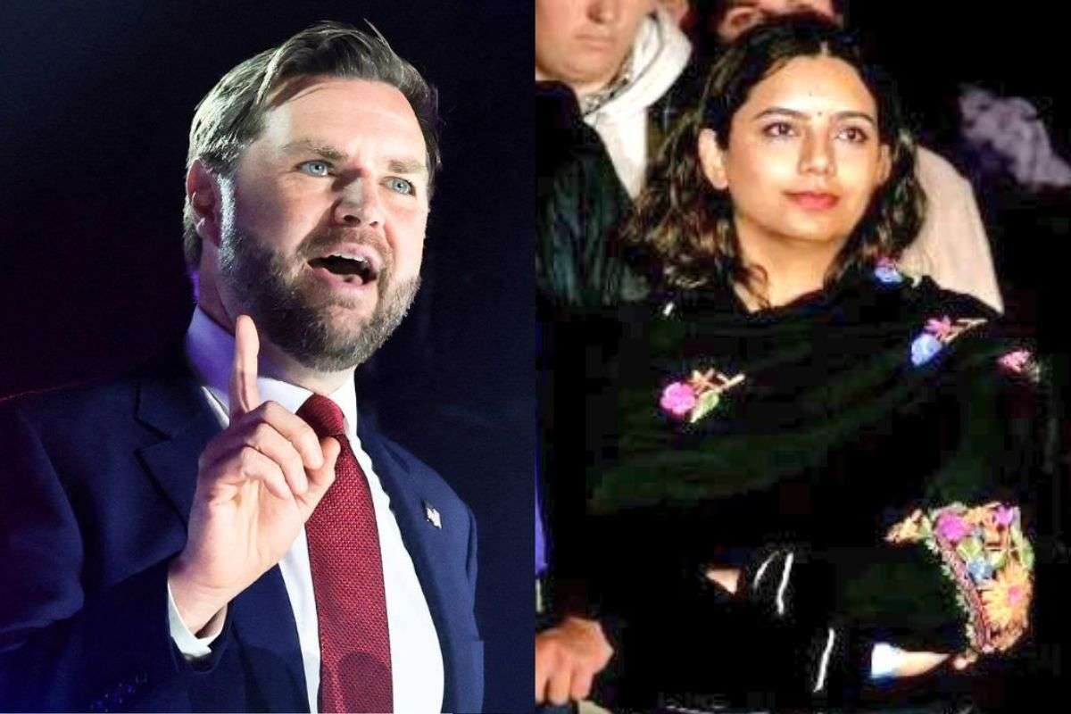 JD Vance confronted by Indian woman