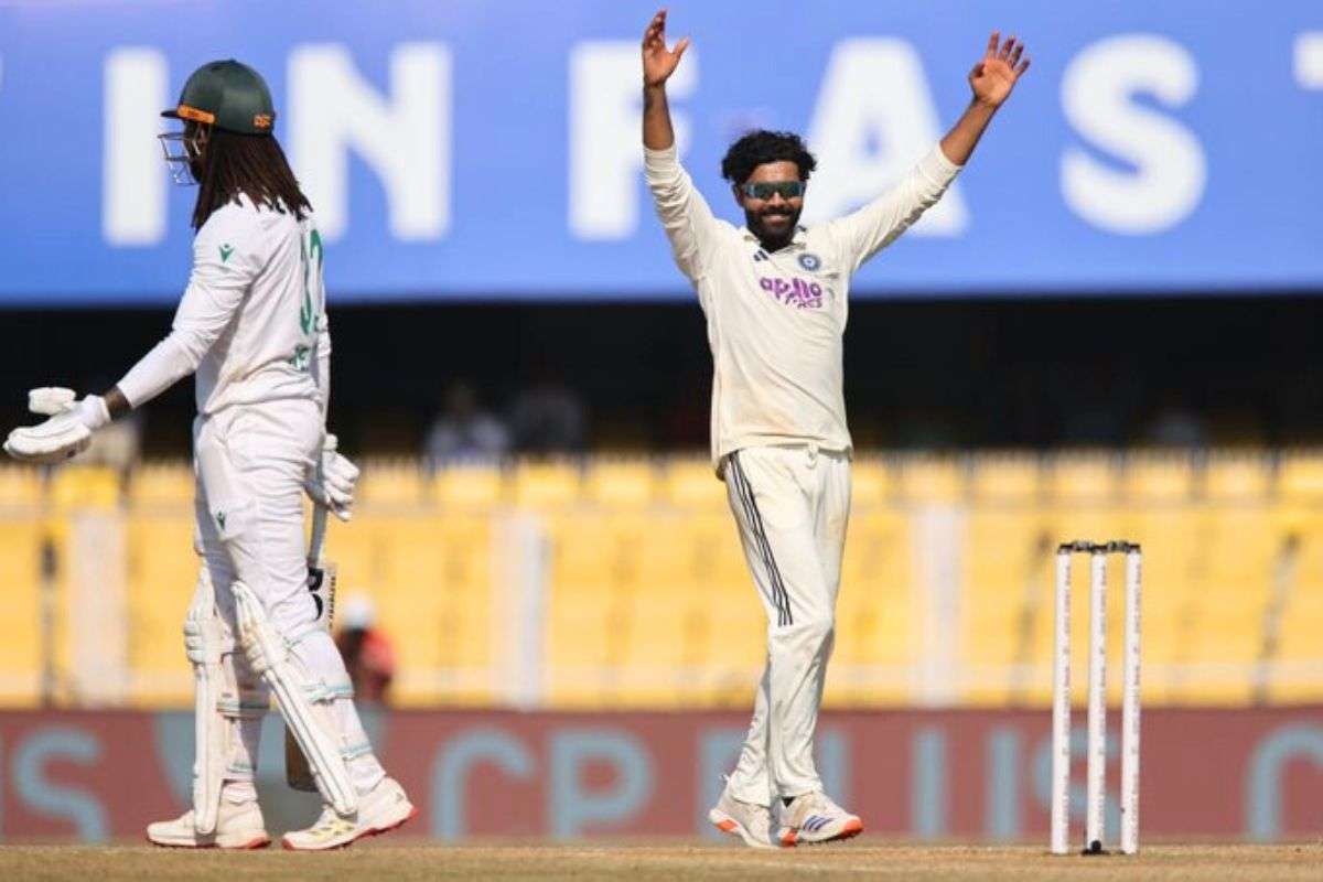 Ravindra Jadeja Took Wicket of Aiden Markram in IND vs SA 2nd Test