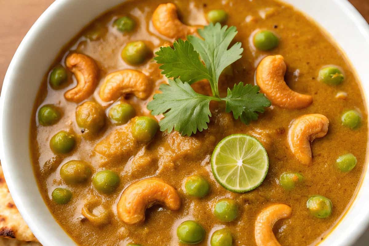 Kaju Matar Masala Recipe