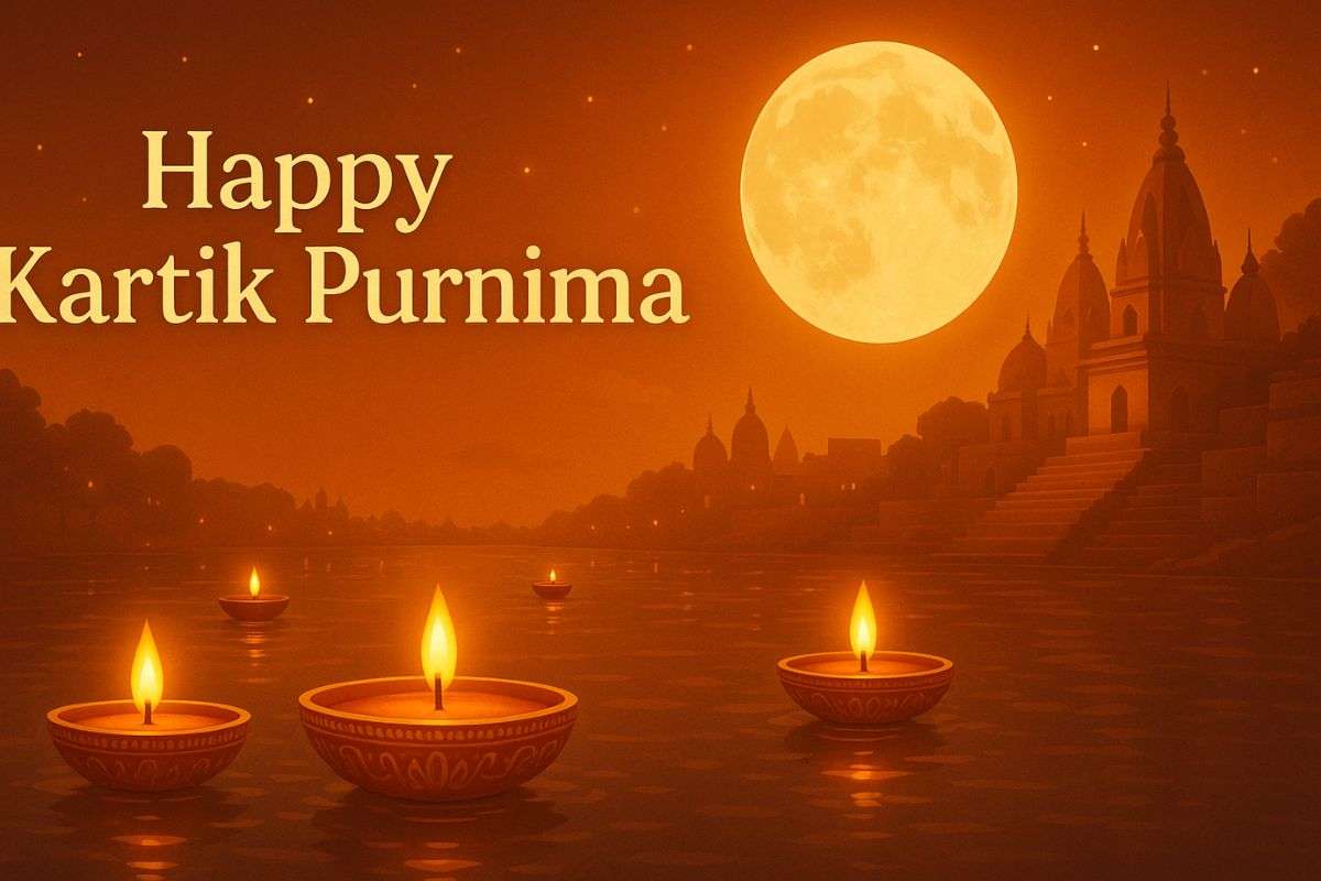 Happy Kartik Purnima 2025 Wishes, Images, Status: कार्तिक पूर्णिमा के शुभ अवसर पर अपनों को भेजें खास शुभकामना संदेश 6 Kartik Purnima Wishes