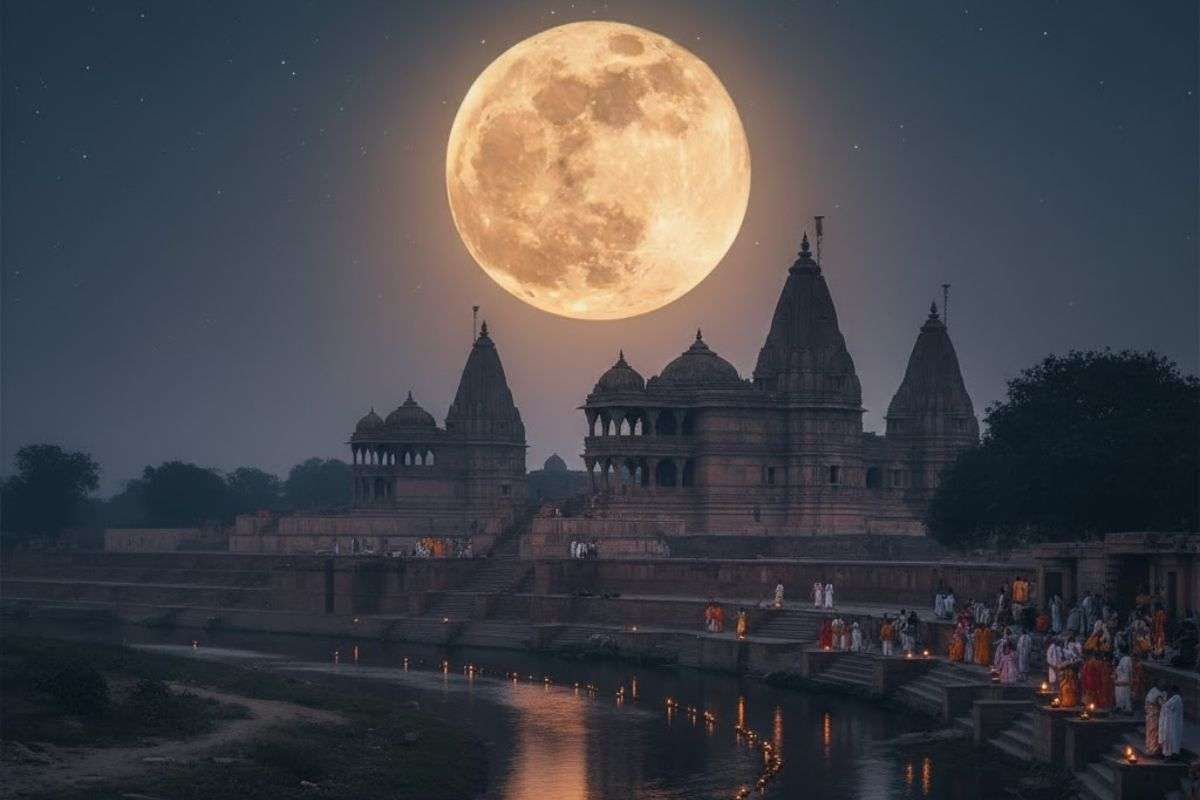Kartik Purnima supermoon
