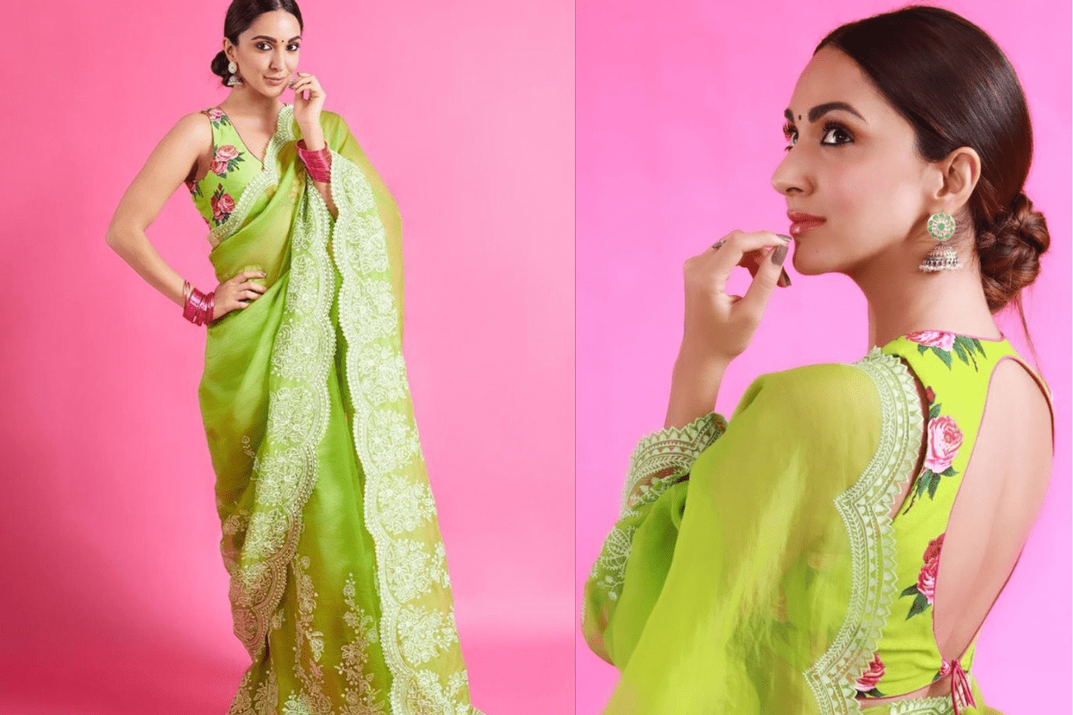 Kiara Advani Saree Inspiration