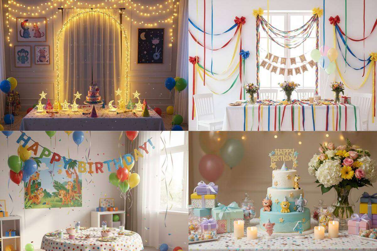 Kids Birthday Decoration Ideas