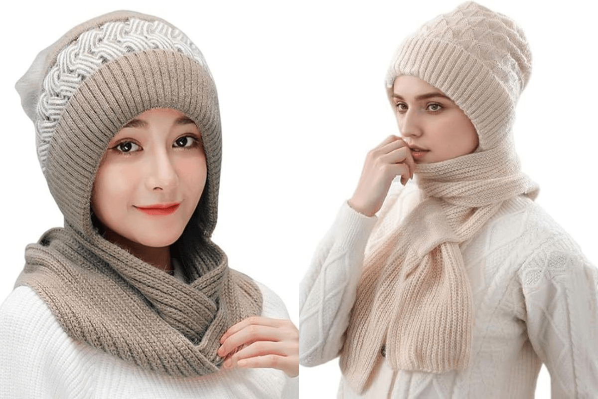 Ladies Woolen Cap for Cold Weather
