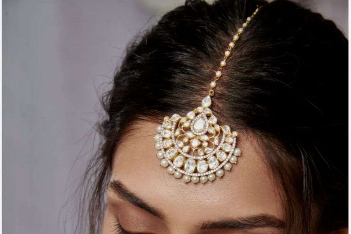 Latest Bridal Maang Tika Designs 5