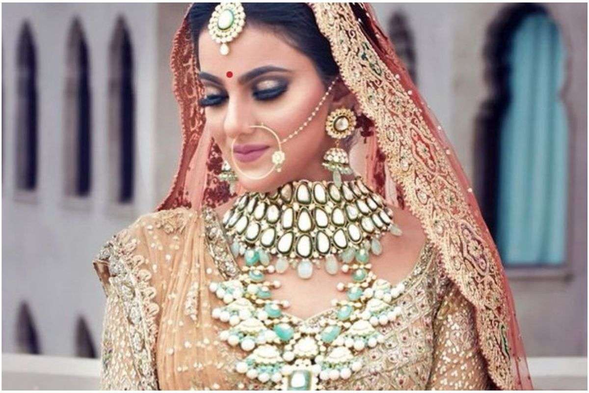 Latest Bridal Necklace Set Design 4