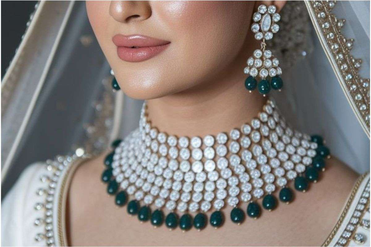 Latest Bridal Necklace Set Design 5
