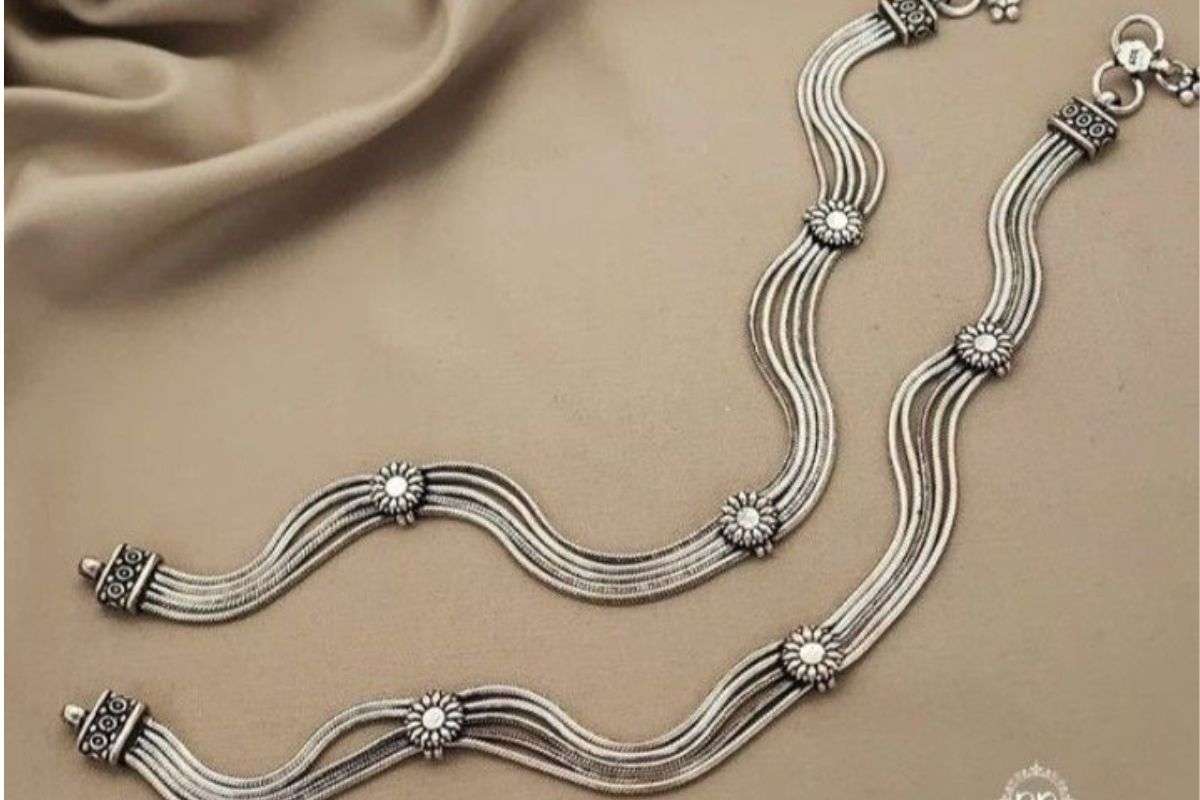 Latest Silver Payal Designs 3