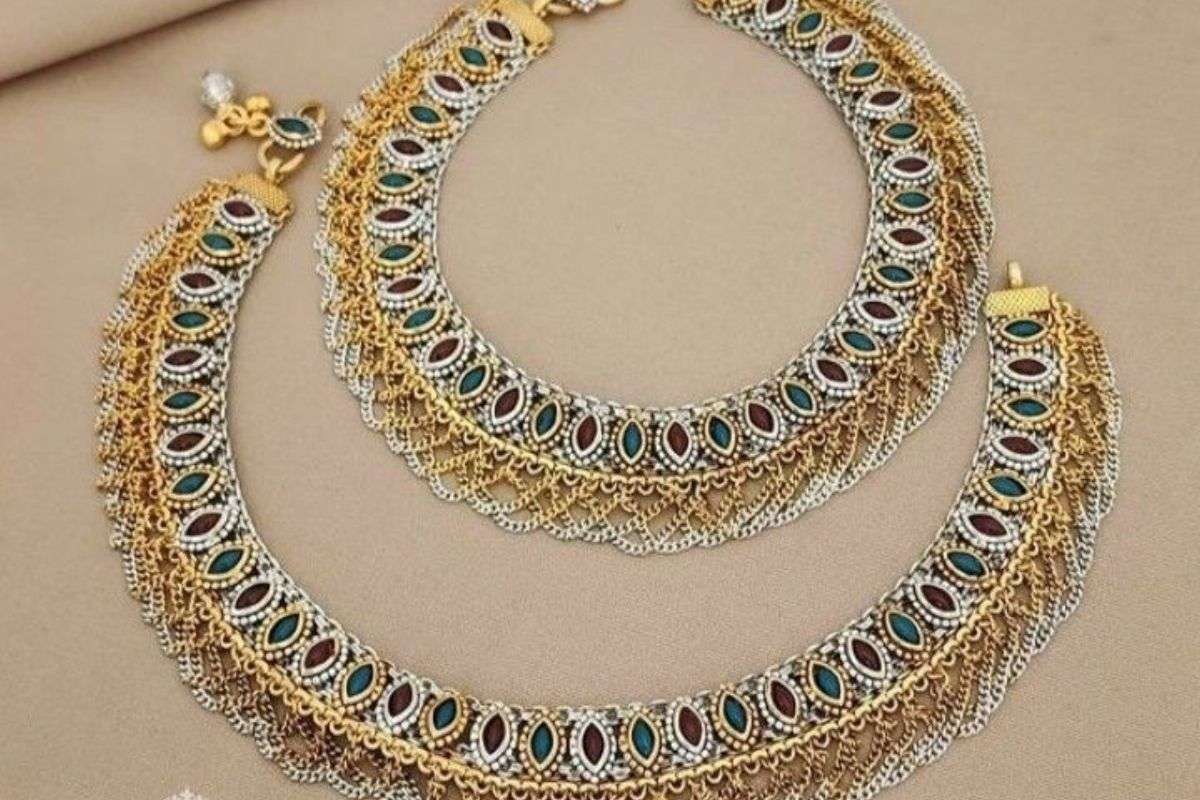 Latest Silver Payal Designs 5 1