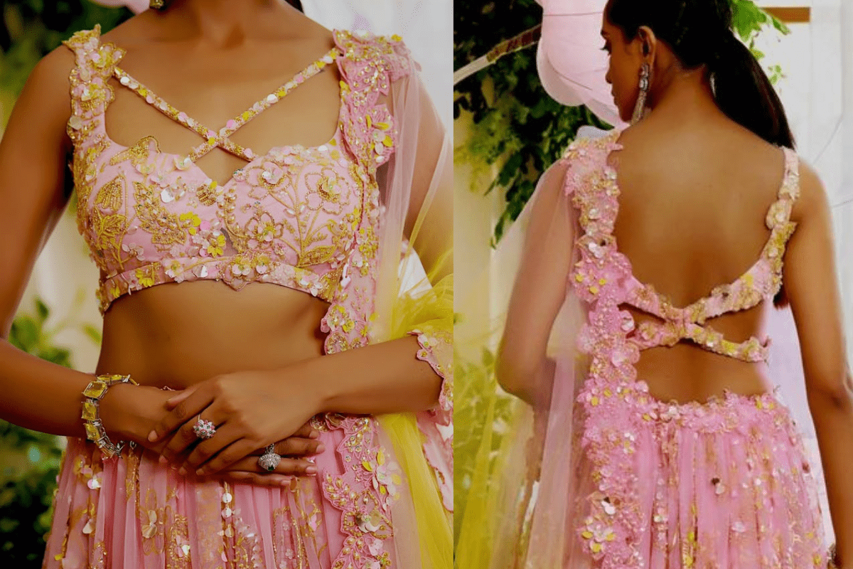 Lehenga Blouse Designs For Bridesmaids