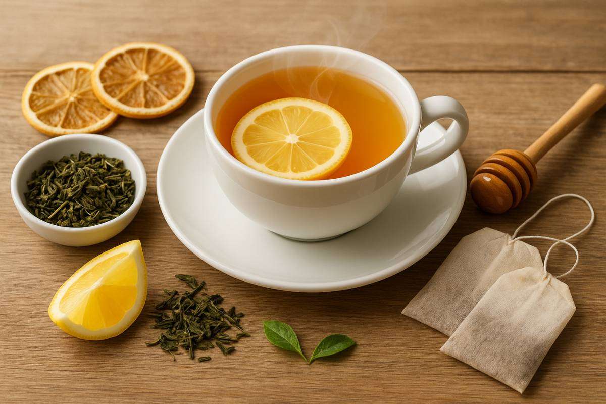 How to make lemon tea bags at home?