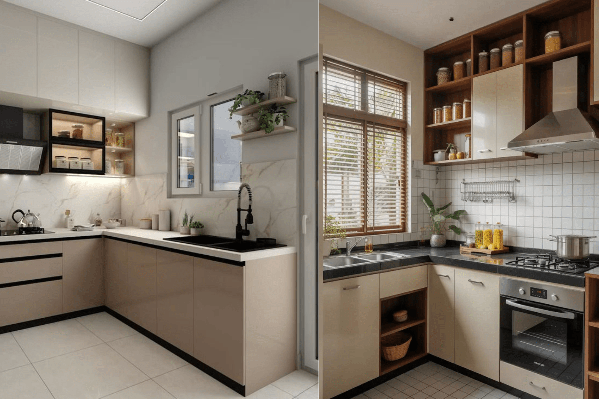 Light Colour Kitchen Design
