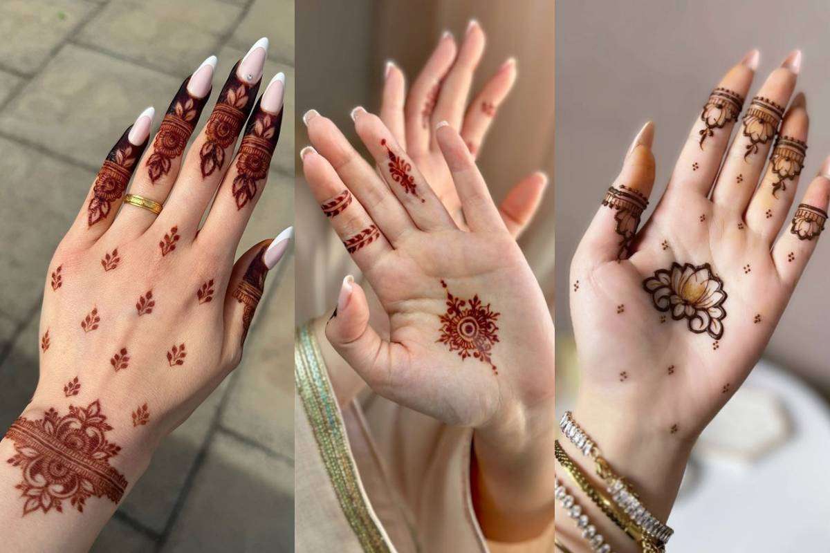 Aesthetic Mehndi Design: कम समय में लगाएं सिंपल और ब्यूटीफुल मेहंदी डिजाइन्स और हाथों को दें खूबसूरत टच 4 Lotus Mehndi Design
