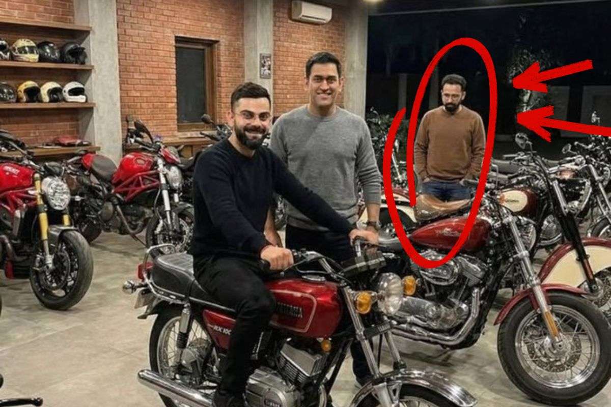 MS Dhoni Virat Kohli Viral Picture
