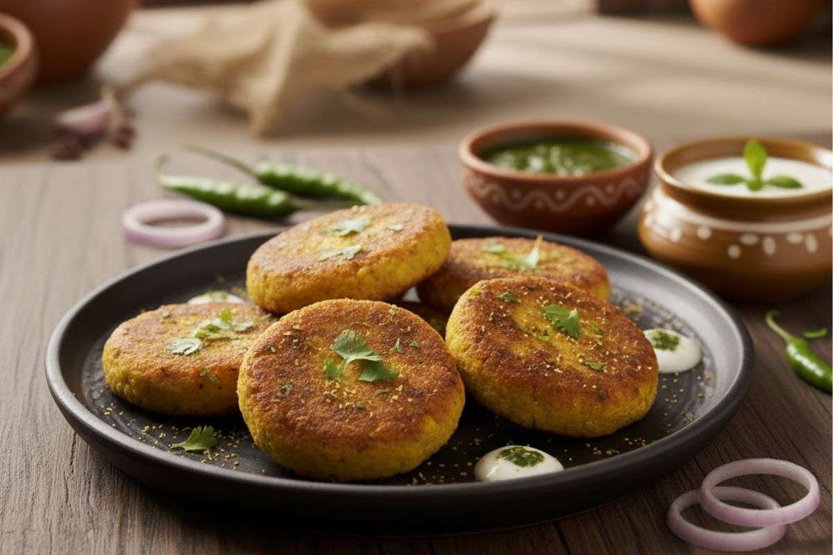 Makki Ke Aate Ki Tikki Recipe