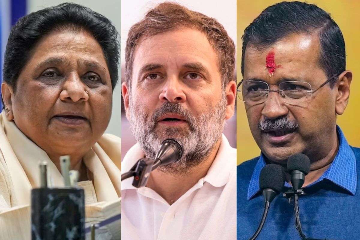Mayawati Rahul Gandhi and Arvind Kejriwal