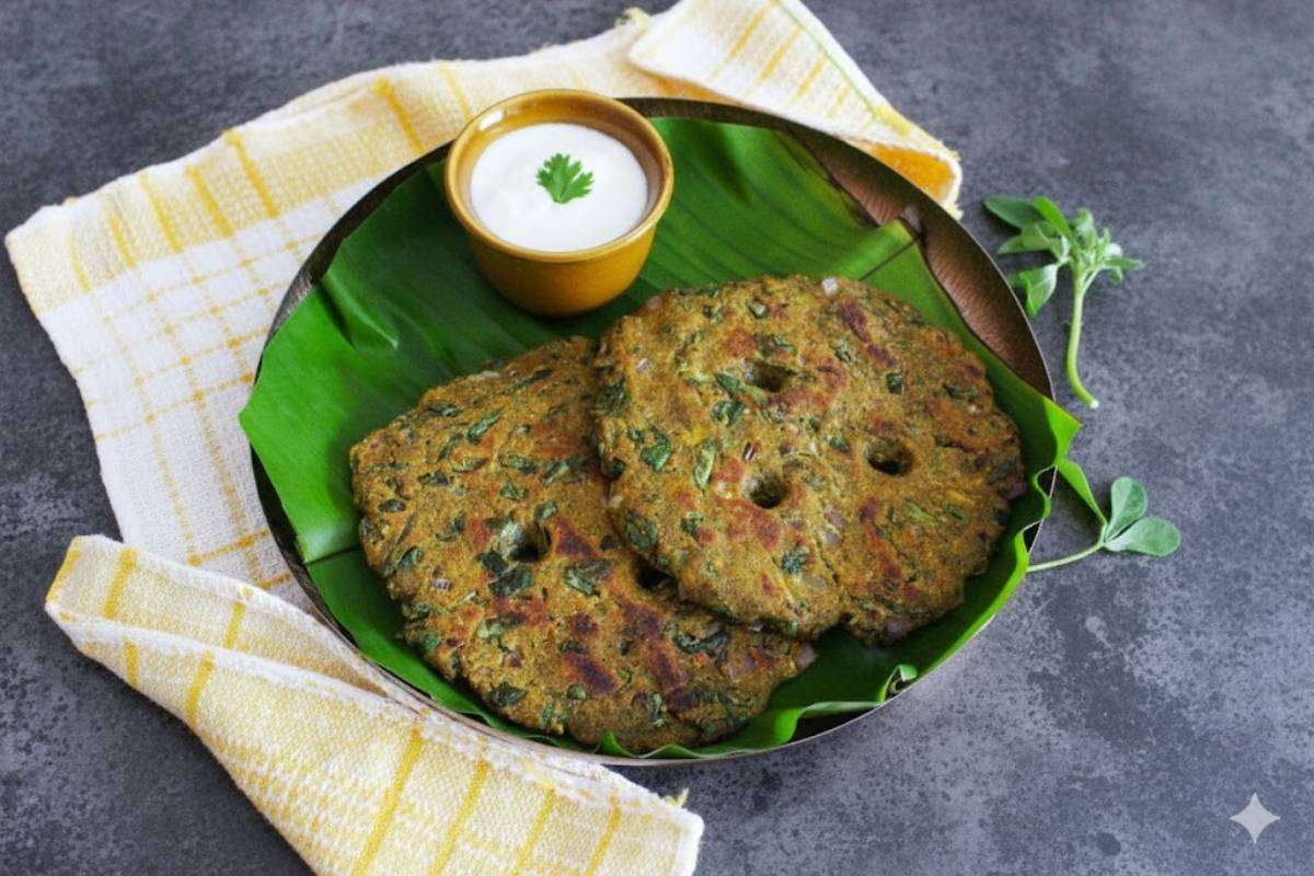 Authentic methi thalipeeth recipe