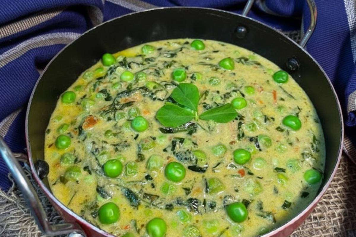 घर पर बनाएं रेस्टोरेंट जैसी मेथी मटर मलाई - आसान स्टेप्स में तैयार करें ये डिश - Methi Matar Malai Recipe बनाने की विधि