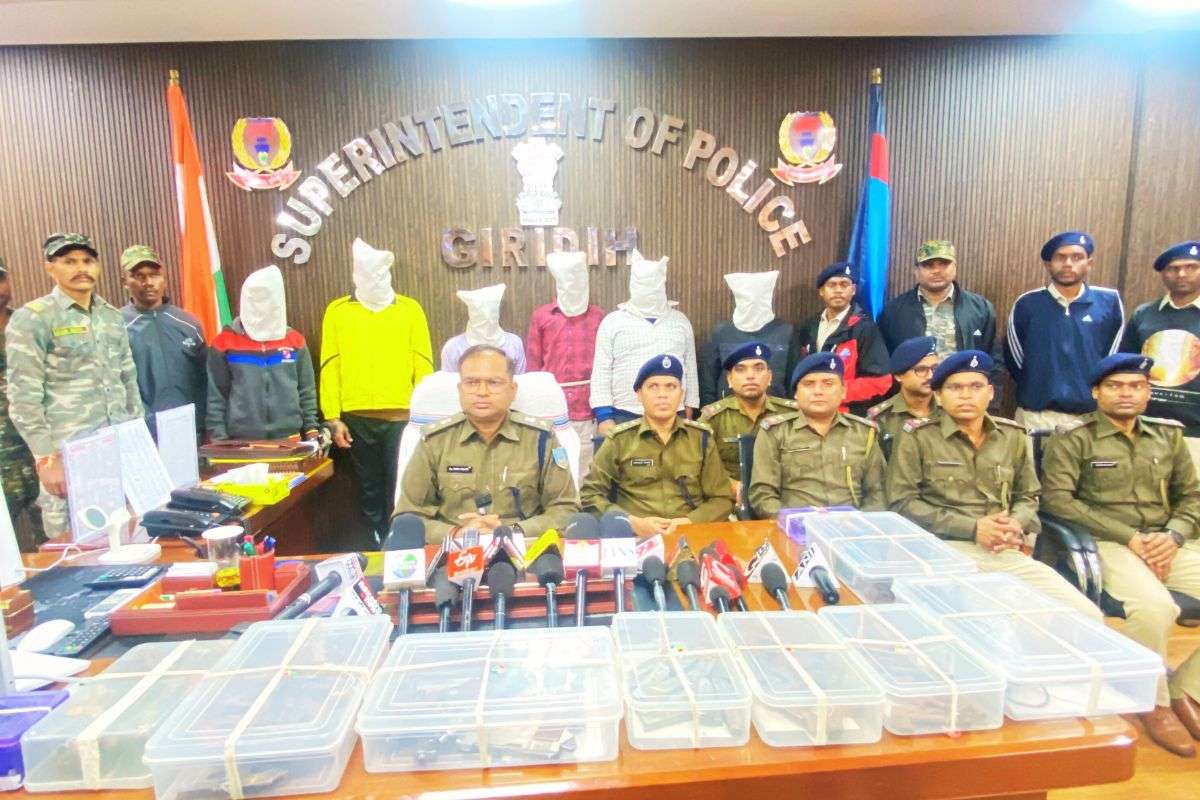 Mini Gun Factory Busted in Giridih Crime News Jharkhand