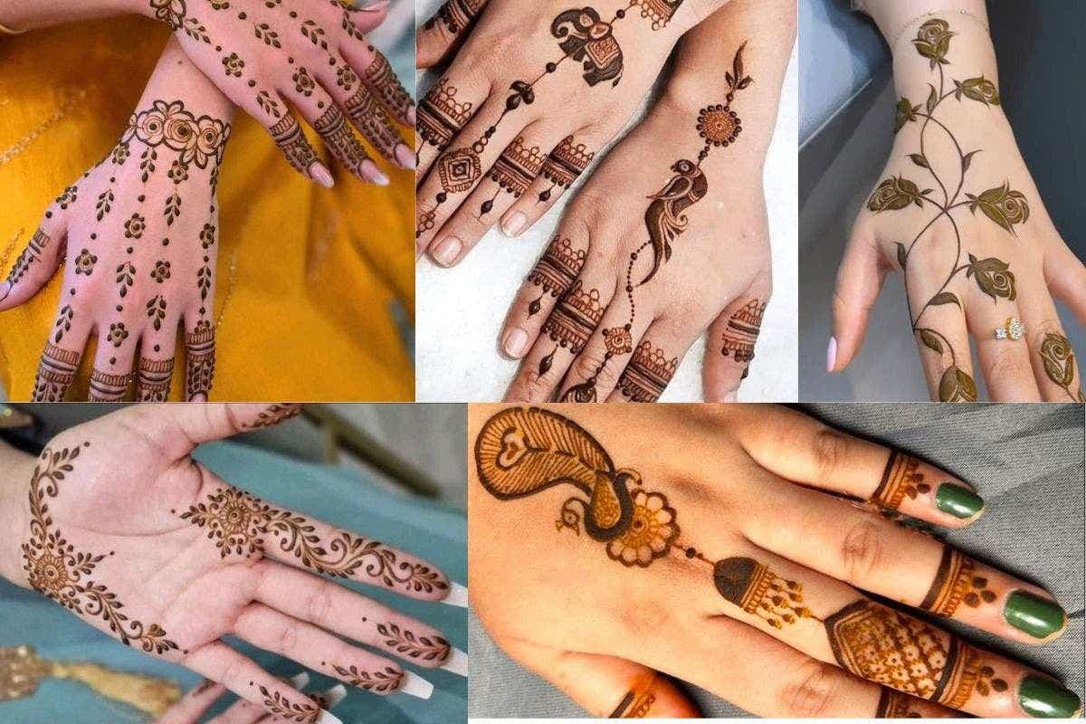 Minimal Mehndi Designs