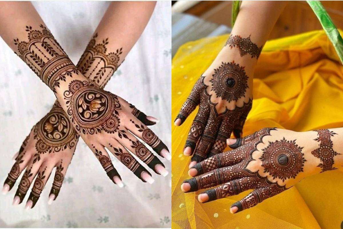 New Henna Mehndi Design for Bride