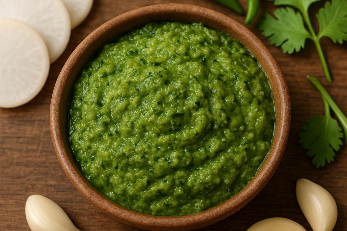 Mooli-Garlic Chutney