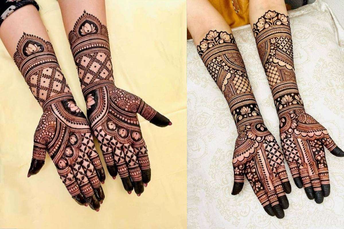 Full Hand Bridal Mehndi Design