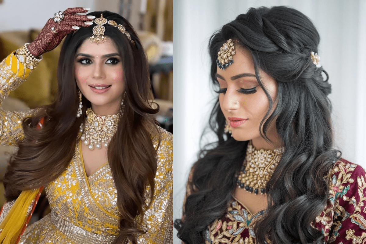 Open Curls Bridal Hairstyle Inspiration