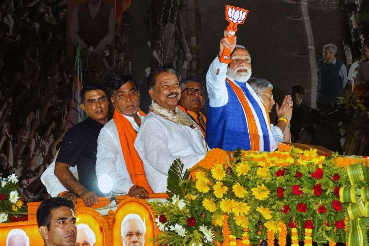 PM Modi Road Show Patna, Bihar Election 2025