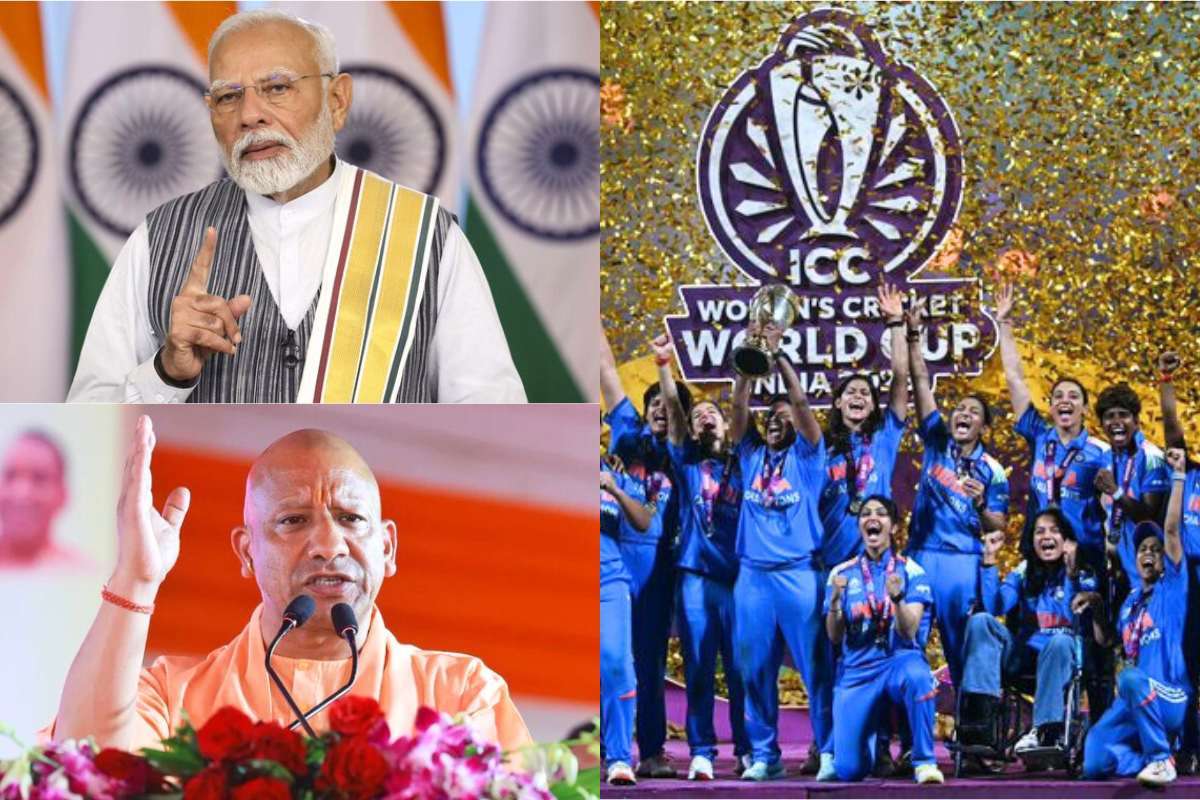 PM Modi To CM Yogi Wish Indian Team on Women World Cup Win