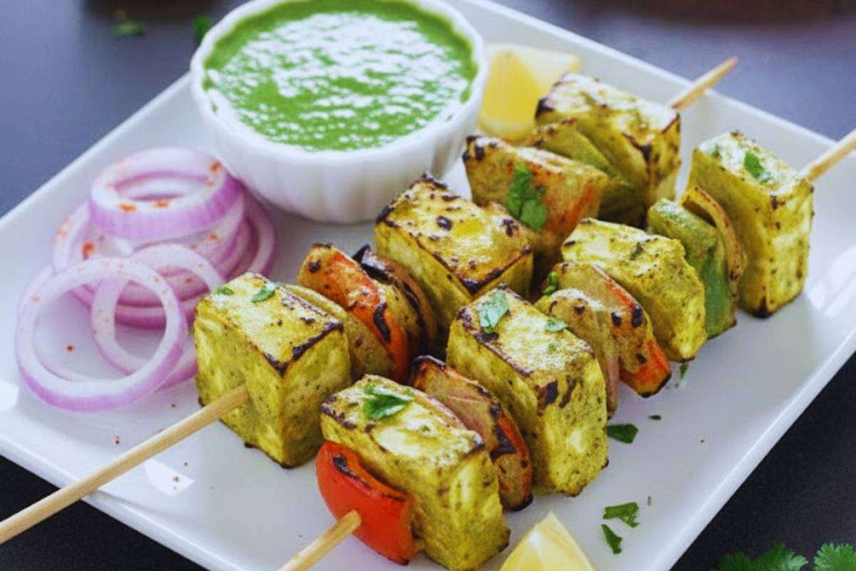 Palak Paneer Tikka Recipe - Party Starter Recipes Indian