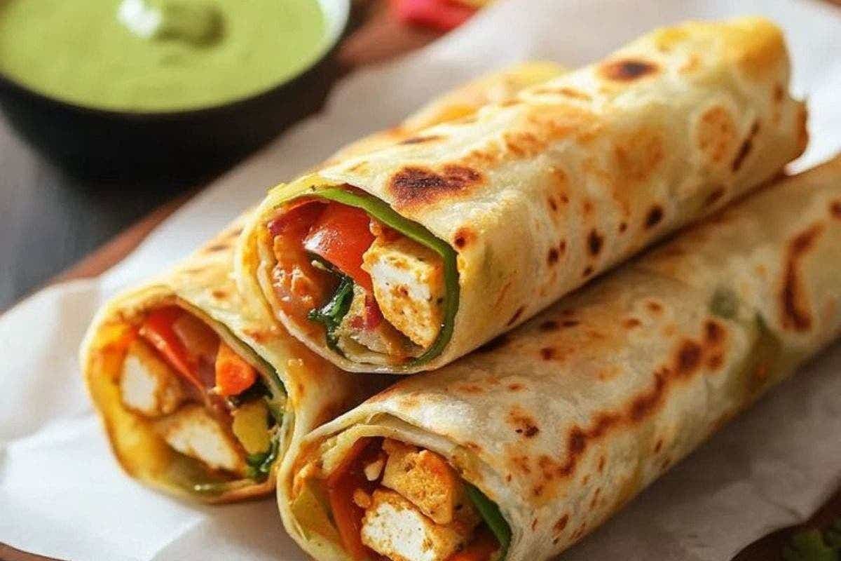 Paneer Frankie Recipe