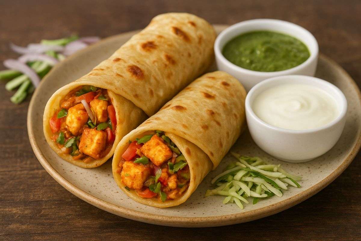 Paneer Roll Recipe