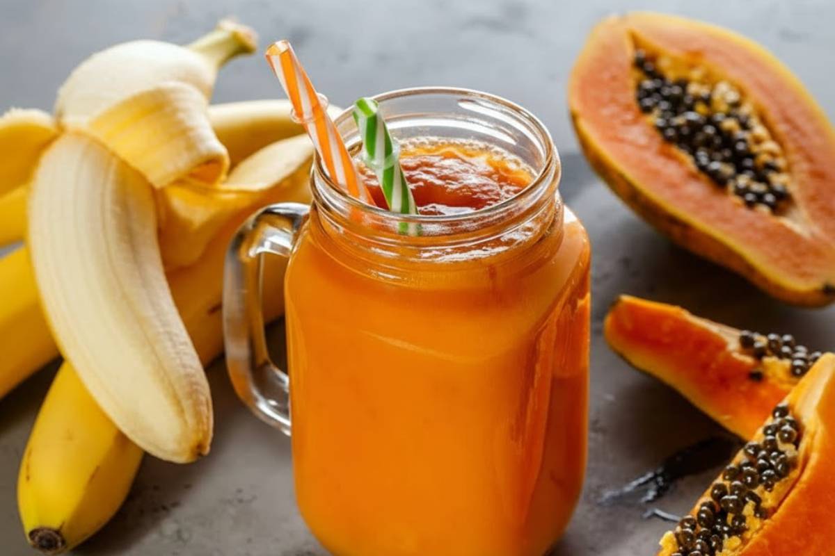 Healthy Papaya Smoothie Recipe: सर्दियों में इम्यूनिटी बढ़ाने वाली पपीता स्मूदी कैसे बनाएं - पढ़ें आसान रेसिपी 2 Healthy Papaya Smoothie Recipe