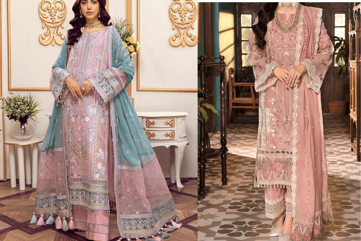 Latest Suit Trends: नई दुल्हनों के लिए लेटेस्ट सूट ट्रेंड्स, जो शादी के बाद देंगे परफेक्ट ट्रेडिशनल लुक 2 Pastel Bridal Suit Trend