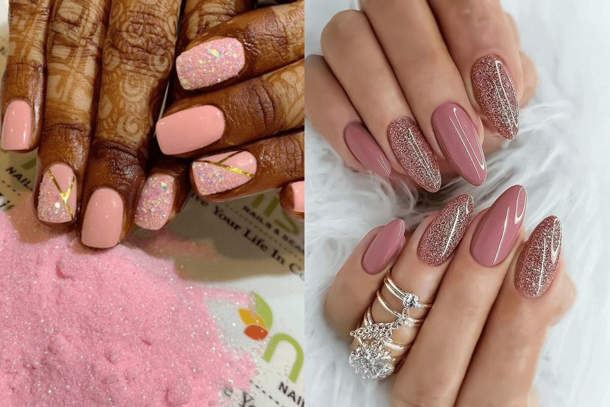 Pastel Shades Nail Art